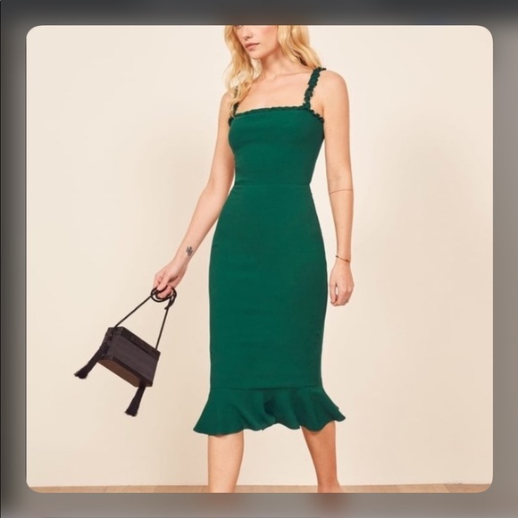 reformation wilshire dress